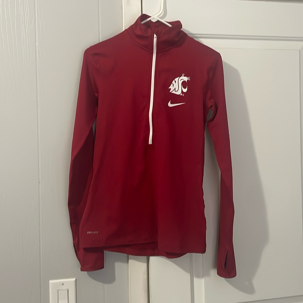 WSU COUGARS DRI-FIT 1/4 ZIP